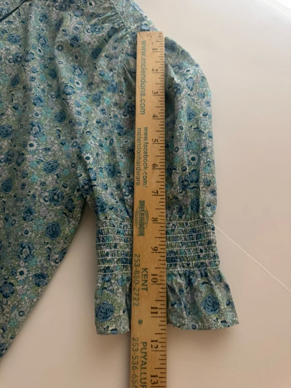 J.‎ Crew x Liberty London Puff-sleeve Amelie Floral Blouse Top